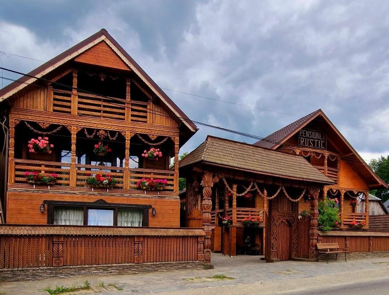 Pensiunea Rustic Oncesti Exterior photo